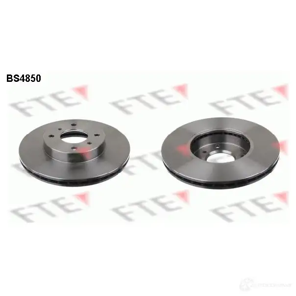 Тормозной диск FTE BS4850 4028569368115 606714 MAQW 7 изображение 0