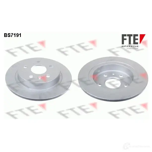 Тормозной диск FTE OP9 GV BS7191 607476 4028569482569 изображение 0