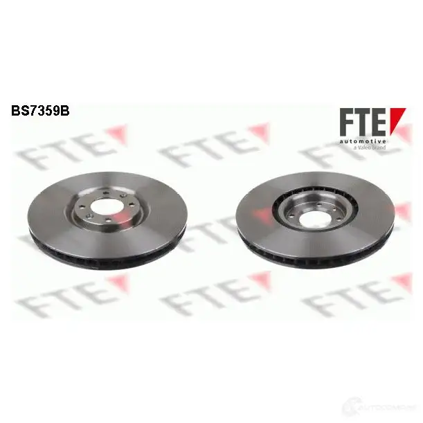 Тормозной диск FTE BS7359B 607758 5AG FN 4028569698366 изображение 0