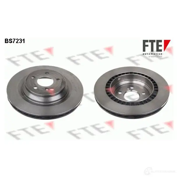Тормозной диск FTE 4277 933 BS7231 4028569696959 607552 изображение 0