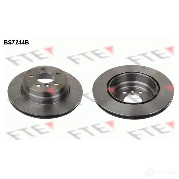 Тормозной диск FTE 4EH35 O5 607577 BS7244B 4028569697086 изображение 0