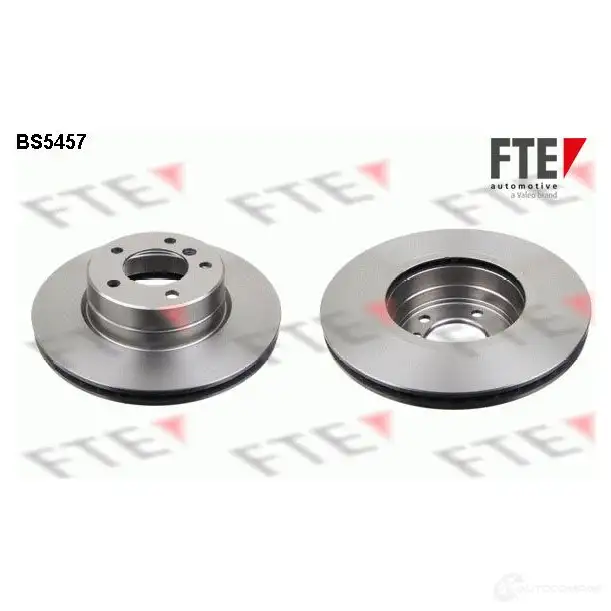 Тормозной диск FTE 4028569436609 607134 BS5457 KWW2 SQ изображение 0