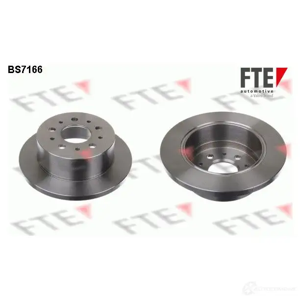 Тормозной диск FTE 607420 4028569479835 BS7166 NFVS 6 изображение 0