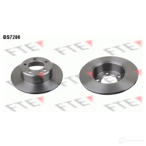 Тормозной диск FTE 607651 BS7286 54SBU P 4028569652306 изображение 0