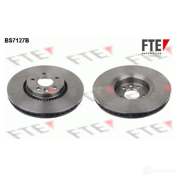 Тормозной диск FTE 4028569695921 2O2F 3 607349 BS7127B изображение 0