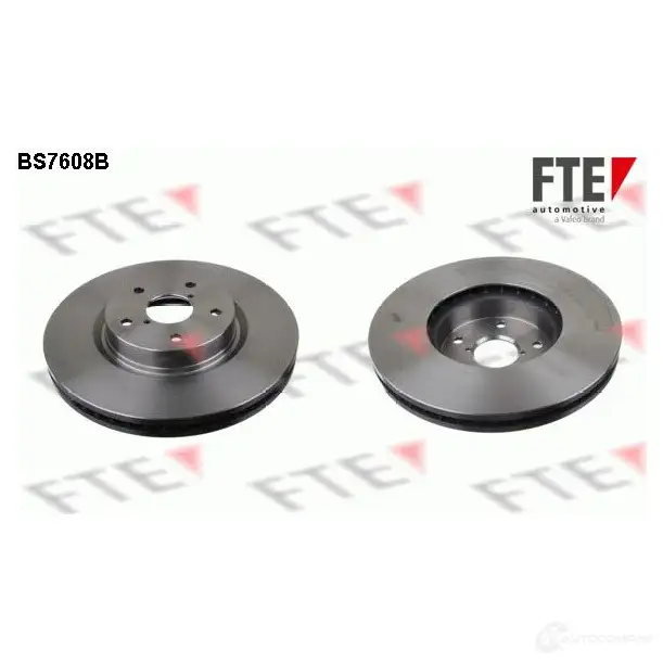 Тормозной диск FTE 4028569703237 608119 BS7608B E85A E