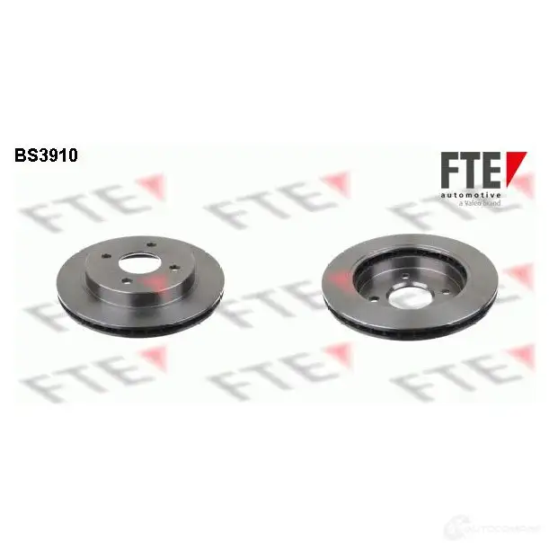 Тормозной диск FTE BS3910 4028569025308 4J8 X3 606336