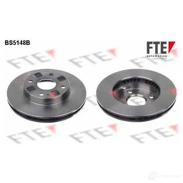 Тормозной диск FTE UBIPP 4H 606786 bs5148b 4028569693125