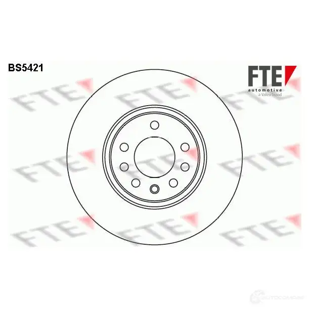 Тормозной диск FTE BS5421 4028569432045 V4T P2 607065