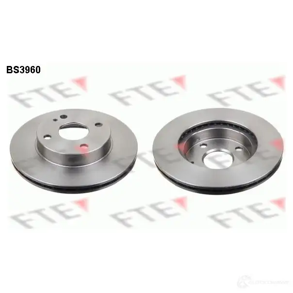 Тормозной диск FTE 606375 88MZ YJP BS3960 4028569025773 изображение 0