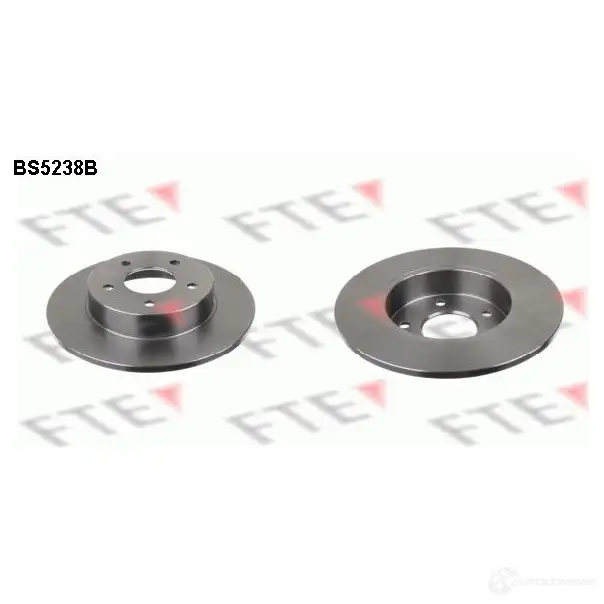 Тормозной диск FTE TQE2U 4I BS5238B 4028569693583 606874