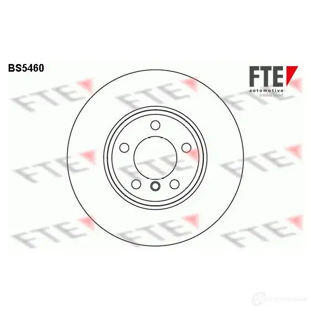 Тормозной диск FTE FZR WXHJ 4028569446806 607143 bs5460