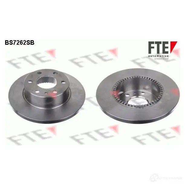 Тормозной диск FTE 607610 RZPW AWD 4028569697222 BS7262SB изображение 0
