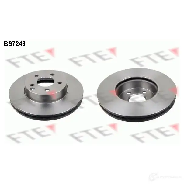 Тормозной диск FTE 4028569494388 BS7248 S0NN0 M 607583 изображение 0