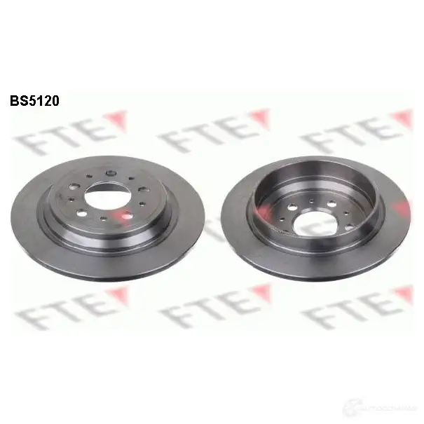 Тормозной диск FTE 2N DXF7J bs5120 4028569355139 606772