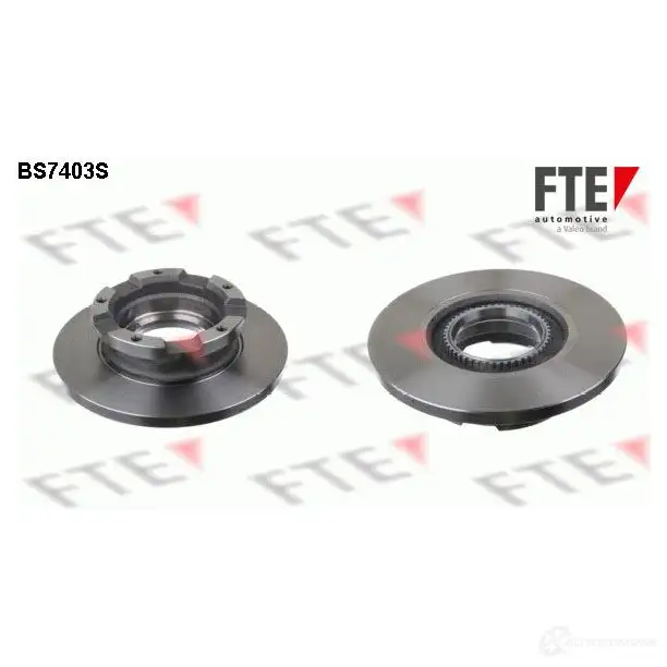 Тормозной диск FTE BS7403S 4028569699219 7 VBDME 607814 изображение 0