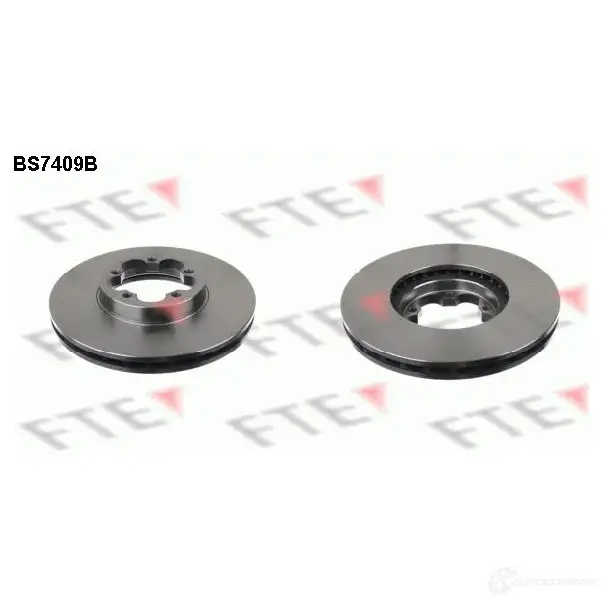 Тормозной диск FTE 4028569699349 BS7409B 607827 OWVI E изображение 0
