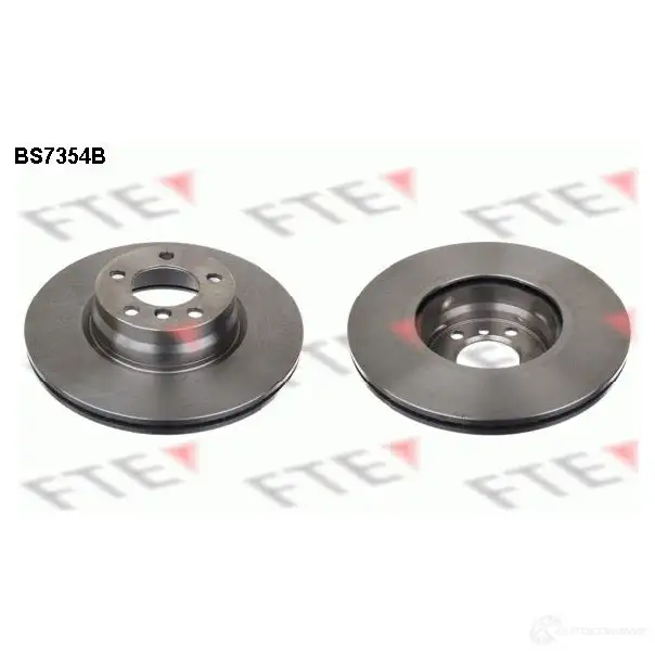 Тормозной диск FTE VVA1 P2 BS7354B 4028569698267 607748