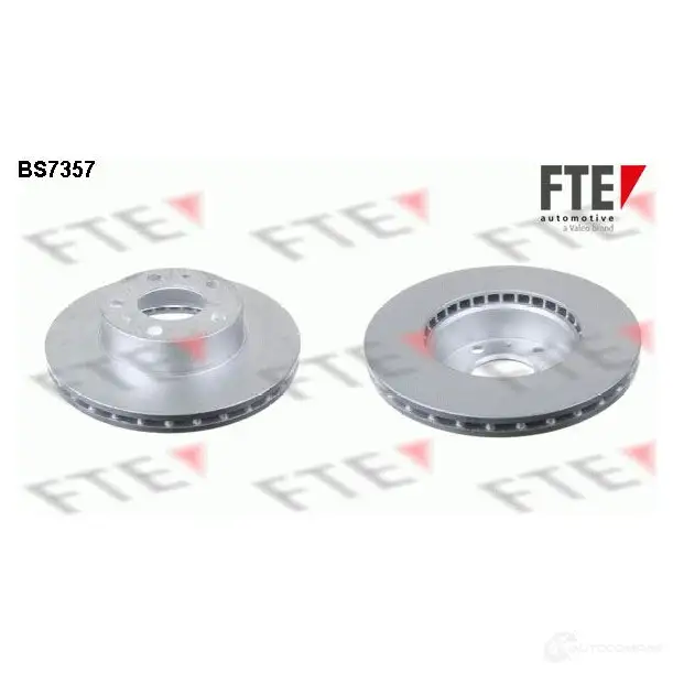 Тормозной диск FTE 607753 OX 76XMR bs7357 4028569698311 изображение 0