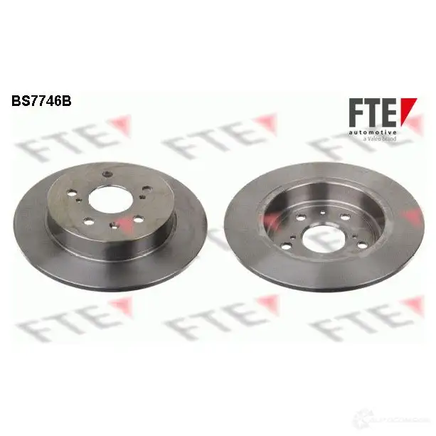 Тормозной диск FTE 4028569705880 ALE5F 6 608323 BS7746B изображение 0