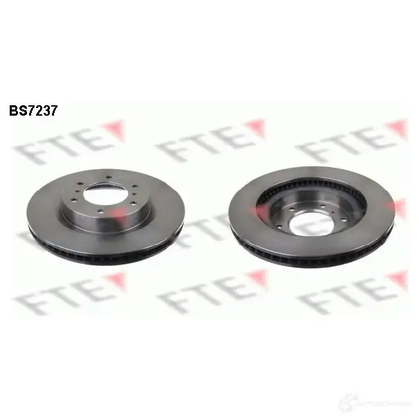 Тормозной диск FTE 20 8D93 607565 4028569491684 BS7237 изображение 0