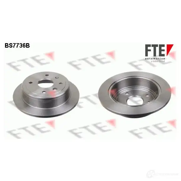 Тормозной диск FTE BS7736B 608305 4028569705682 A GK1U