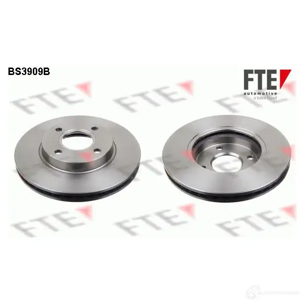 Тормозной диск FTE 606335 BS3909B 3 81EL1K 4028569690476
