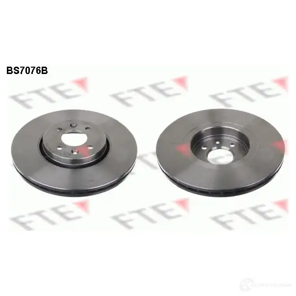 Тормозной диск FTE M H8OX0 607260 4028569695501 BS7076B изображение 0