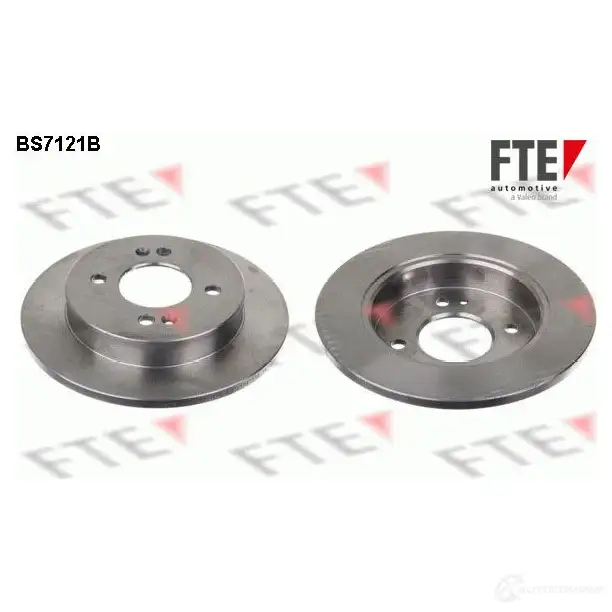 Тормозной диск FTE 6 BKYJ 607340 4028569695877 BS7121B изображение 0