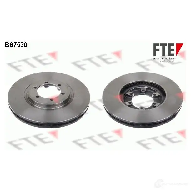 Тормозной диск FTE O5KO 2U 4028569701721 BS7530 607997
