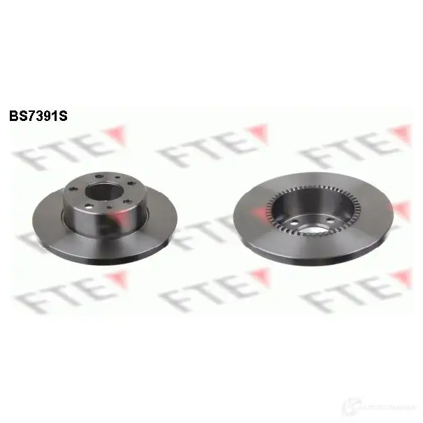 Тормозной диск FTE BS7391S 3AA5E F 4028569698984 607803 изображение 0