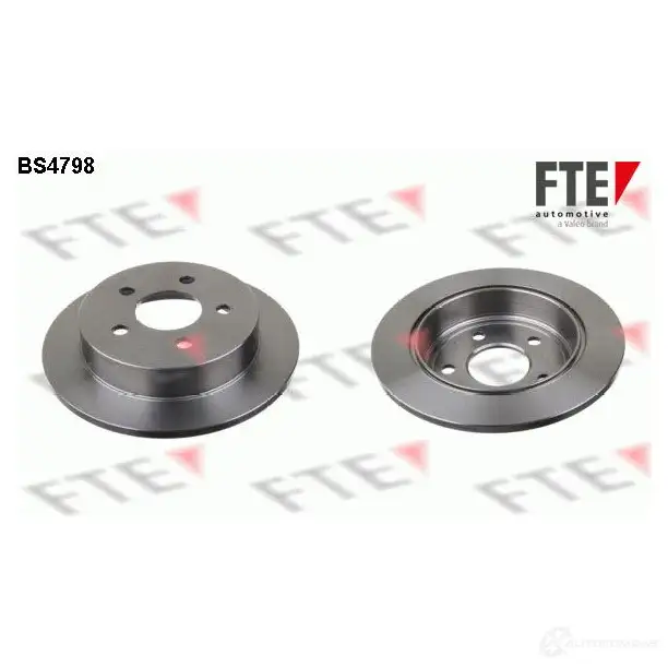 Тормозной диск FTE 529 GWN 606685 4028569328140 bs4798 изображение 0
