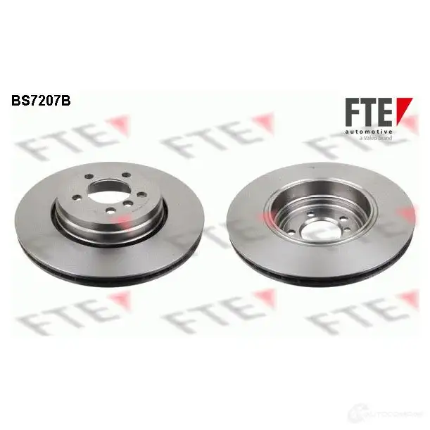 Тормозной диск FTE THI9 AM 4028569696744 BS7207B 607507