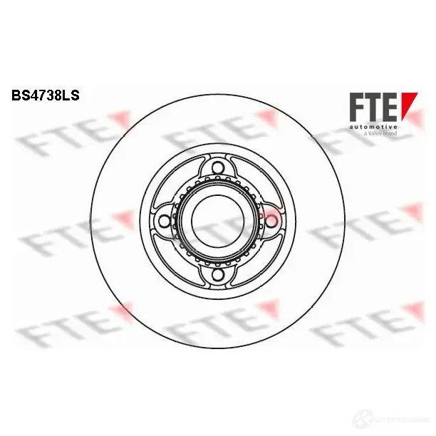 Тормозной диск FTE 4028569692210 I4LC W6 606615 bs4738ls