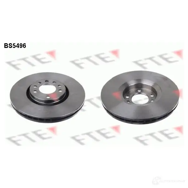 Тормозной диск FTE BS5496 Z95X V 4028569446417 607206