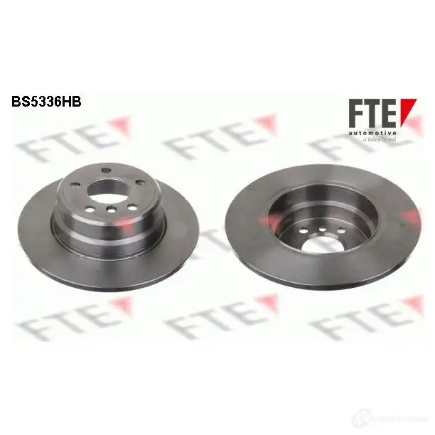 Тормозной диск FTE 4028569472324 BS5336HB PR5VA 9A 606952 изображение 0
