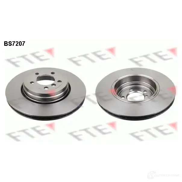 Тормозной диск FTE bs7207 SWHO CHG 4028569485348 607506