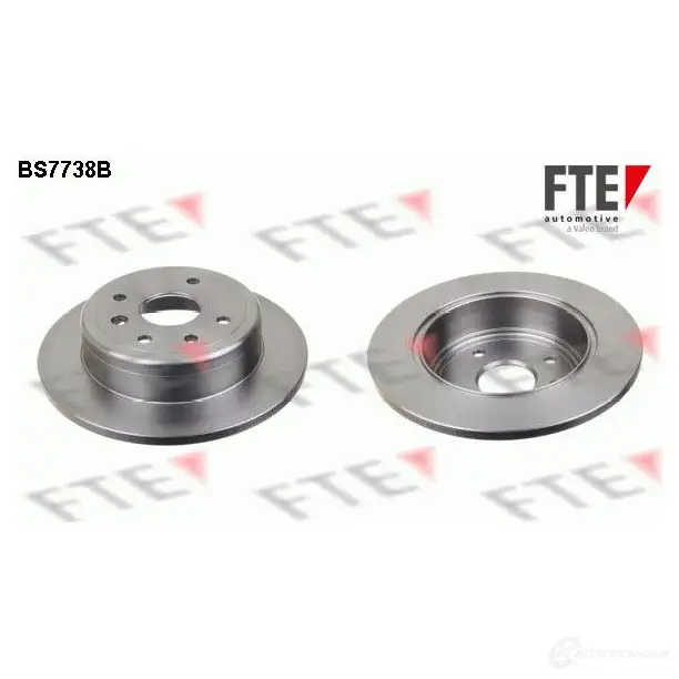 Тормозной диск FTE VA VALL 608308 4028569705729 BS7738B