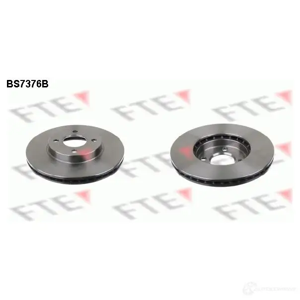 Тормозной диск FTE V 3J2SH 4028569698700 607783 BS7376B изображение 0