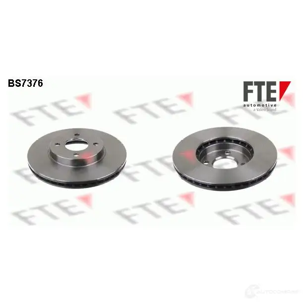 Тормозной диск FTE 4028569698694 607782 BS7376 K 54PY изображение 0