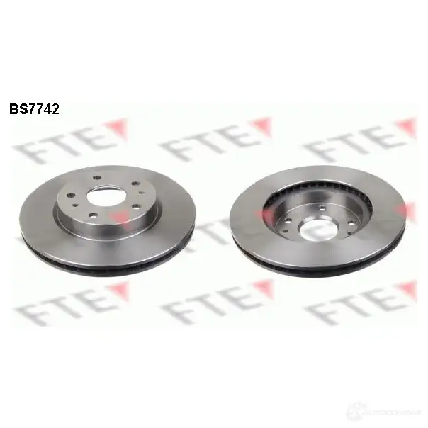 Тормозной диск FTE 608314 4028569705798 BS7742 J REH9 изображение 0