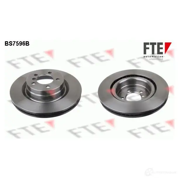 Тормозной диск FTE BS7596B 4028569702995 T1H UQ2 608100 изображение 0