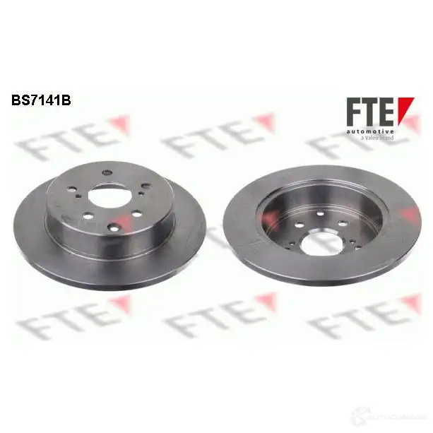 Тормозной диск FTE 607374 4028569696072 FKI 27 BS7141B
