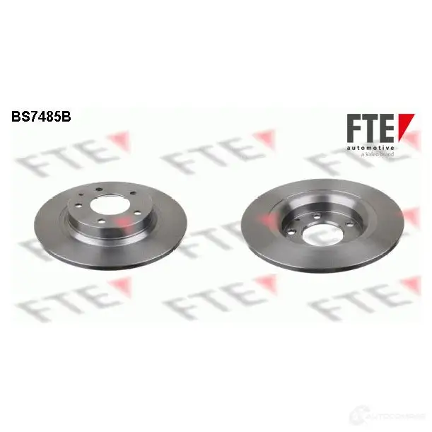 Тормозной диск FTE ME XZK 607927 BS7485B 4028569700854