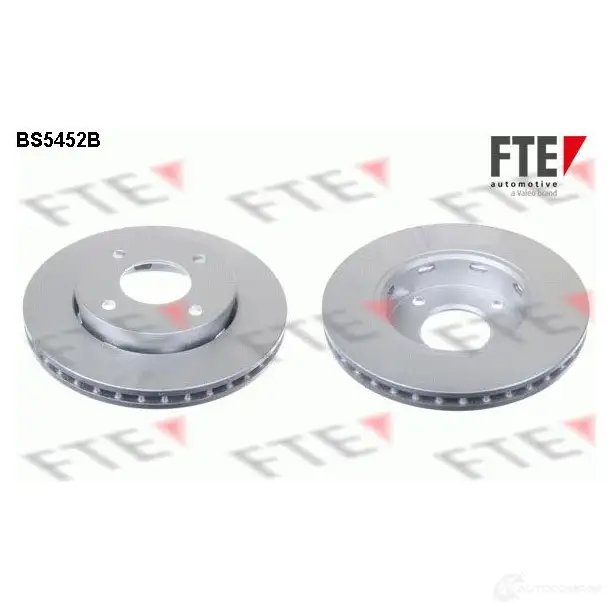 Тормозной диск FTE 4028569694801 VXQ 9TC BS5452B 607128