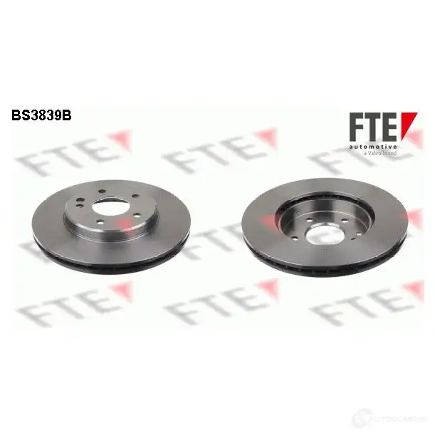 Тормозной диск FTE E 38TA BS3839B 4028569690407 606323