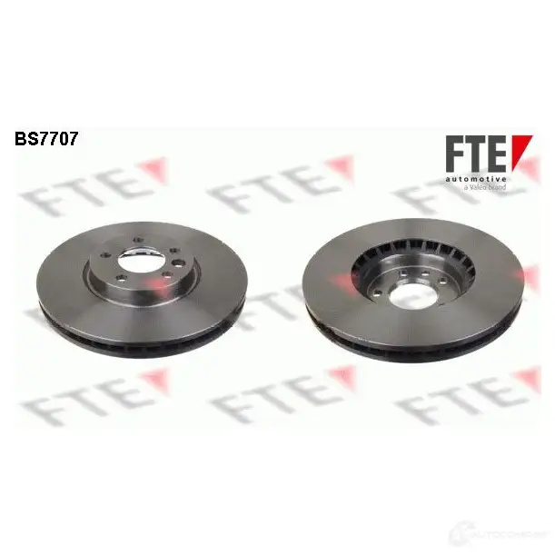 Тормозной диск FTE 608258 4028569705132 JV6 BG BS7707 изображение 0