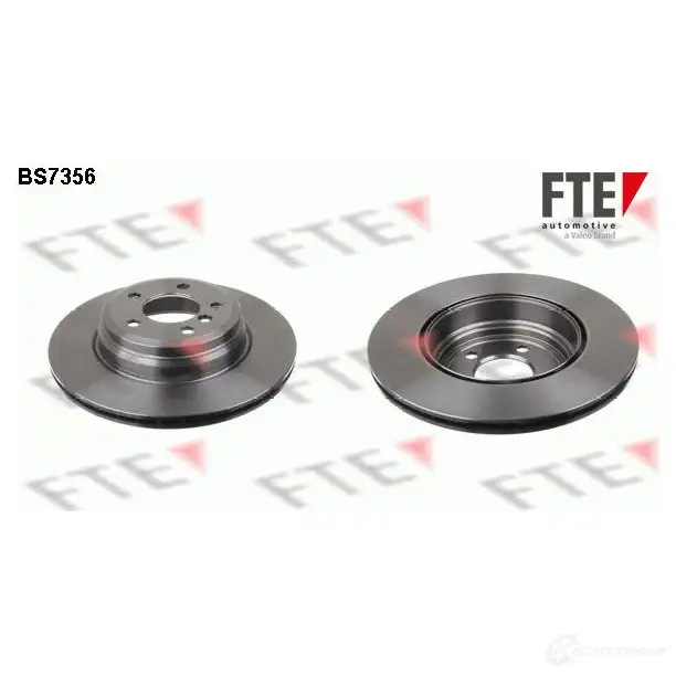 Тормозной диск FTE 4028569698298 1WY WR BS7356 607751 изображение 0