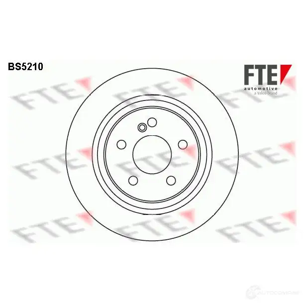 Тормозной диск FTE 48NX9 B BS5210 606838 4028569408439