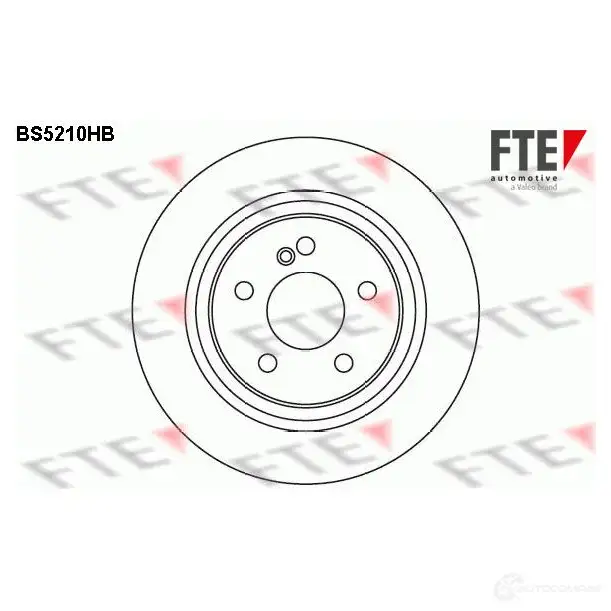 Тормозной диск FTE BS5210HB 5SEF U 4028569472584 606840